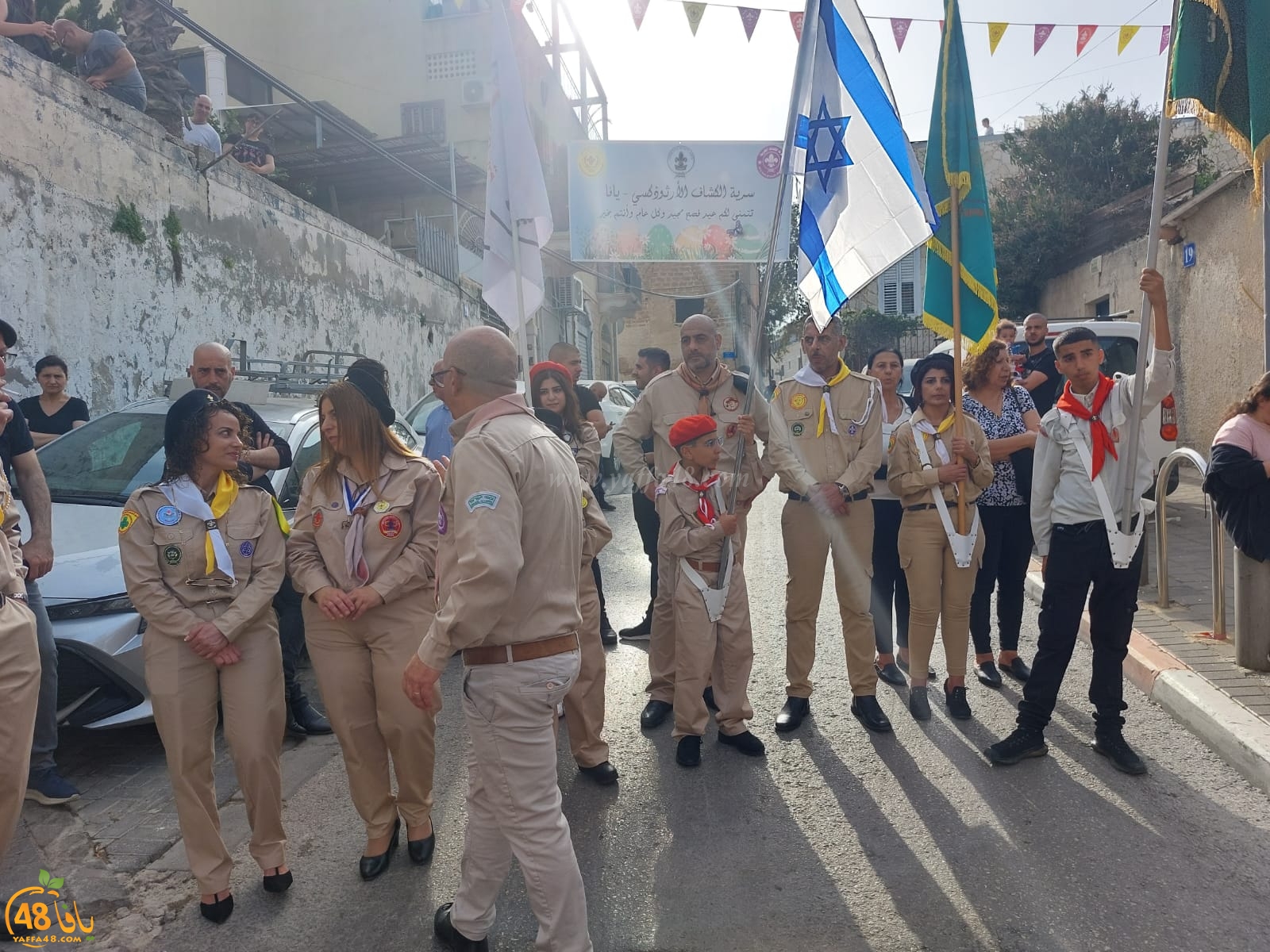 المزيد من الصور والفيديو لاحتفال السرايا الكشفية بيافا بسبت النور 